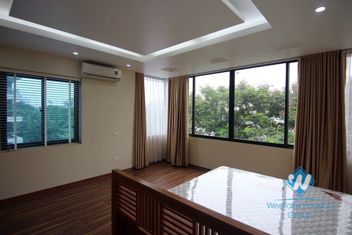 A spacious house with lake view is nearing complete for rent in Tay Ho, Hanoi